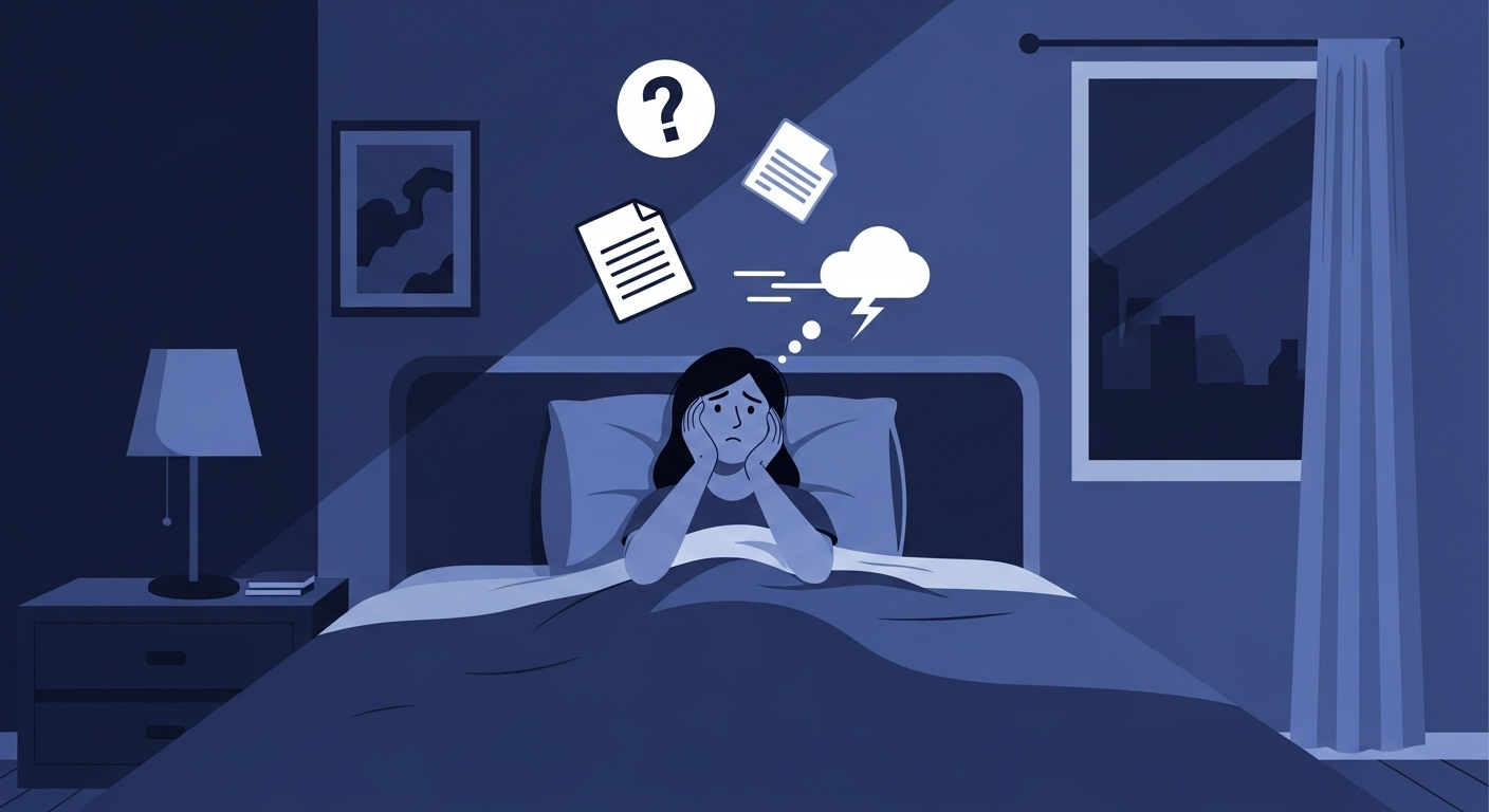 Batalha mental ao dormir